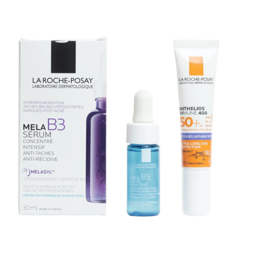 Mela B3 Sérum Concentré Anti-Taches 30 ml + Routine Peau Lumineuse Offerte, Coffret