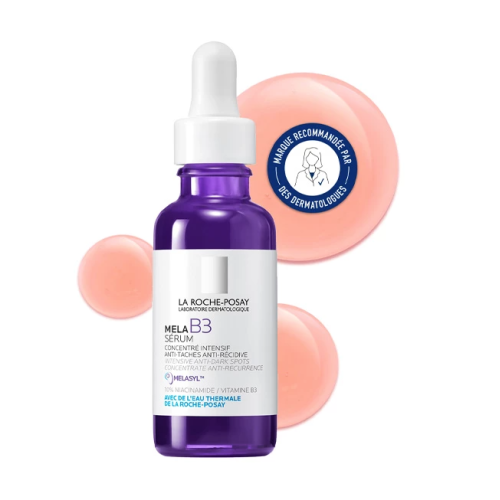 Mela B3 Sérum Concentré Anti-Taches 30 ml + Routine Peau Lumineuse Offerte, Coffret