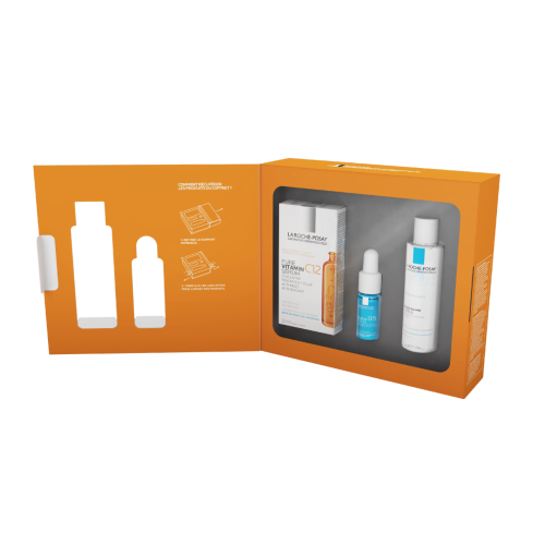 Sérum Pure vitamin C12 + 1 Hyalu B5 Sérum offert + 1 Eau micellaire Tolériane offerte