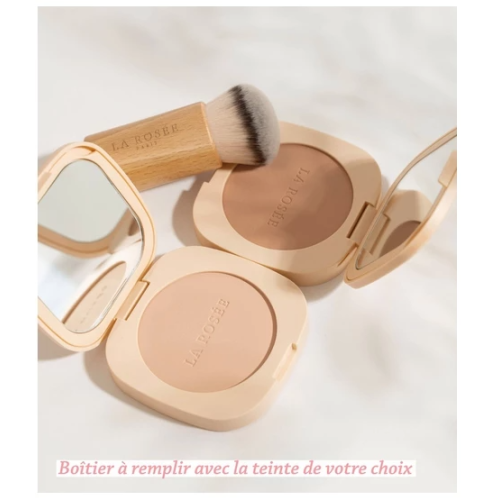 Poudre Compacte Soin Boîtier Rechargeable Vide