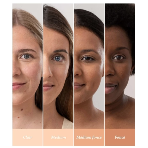 Poudre Compacte Soin Boîtier Rechargeable Vide