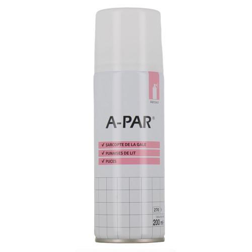 A-Par Désinfectant Antiparasitaire Spray 200 ml