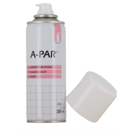 A-Par Désinfectant Antiparasitaire Spray 200 ml