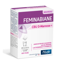 Feminabiane CBU D-Mannose+ Goût Fraise 10 sachets à diluer