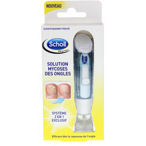 SCHOLL Traitement anti-mycoses 2 en 1-396