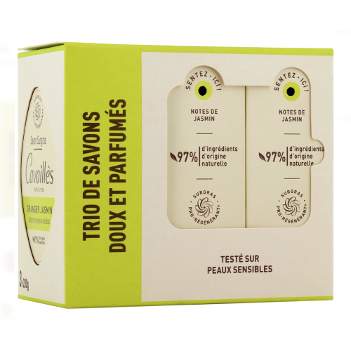 Savon Surgras Oranger Jasmin 3 x 200 g
