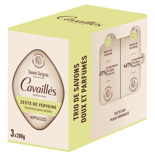 Savon Surgras Verveine 3 x 200 g