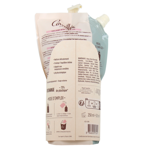 Soin lavant intime extra-doux 250 ml + eco recharge 500 ml