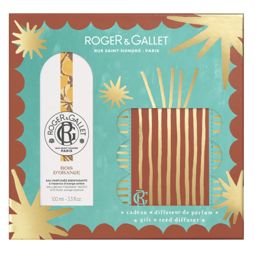 Bois d'Orange Eau Parfumée Bienfaisante 100 ml + Diffuseur de Parfum Offert, Coffret