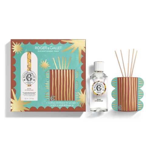 Bois d'Orange Eau Parfumée Bienfaisante 100 ml + Diffuseur de Parfum Offert, Coffret