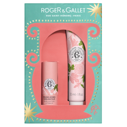 Fleur de Figuier Crème Mains 30 ml + Baume Lèvres Sublimateur 3,5 g, Coffret