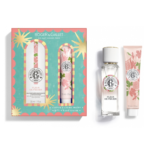 Fleur de Figuier Eau Parfumée Bienfaisante 30 ml + Crème Mains 30 ml Offert, Coffret