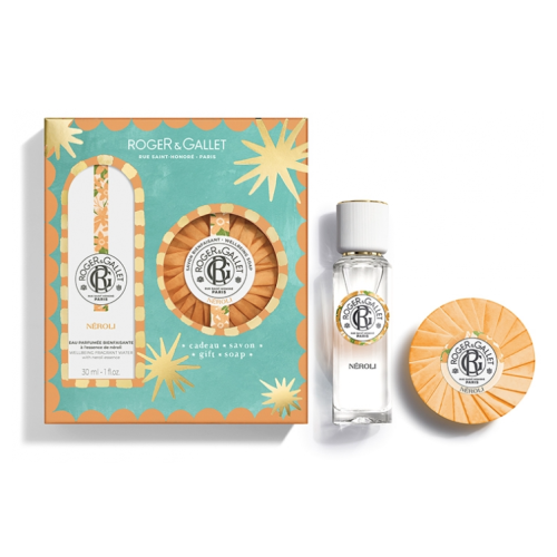 Néroli Eau Parfumée Bienfaisante 30 ml + Savon Bienfaisant 100 g Offert, Coffret