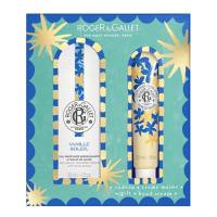 Vanille Soleil Eau Parfumée Bienfaisante 30 ml + Crème Mains Bienfaisante 30 ml Offert, Coffret