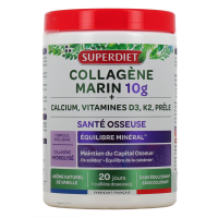 Collagène Marin 10 g + Calcium, Vitamine D3, K2, Prêle 240 g