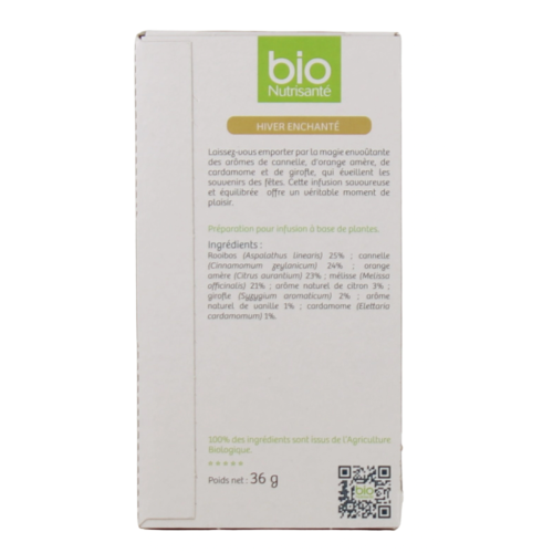 Bio Nutrisanté infusion Hiver enchanté 20 sachets