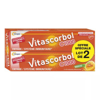 Vitamine C1000 2x20 comprimés effervescents Vitascorbol