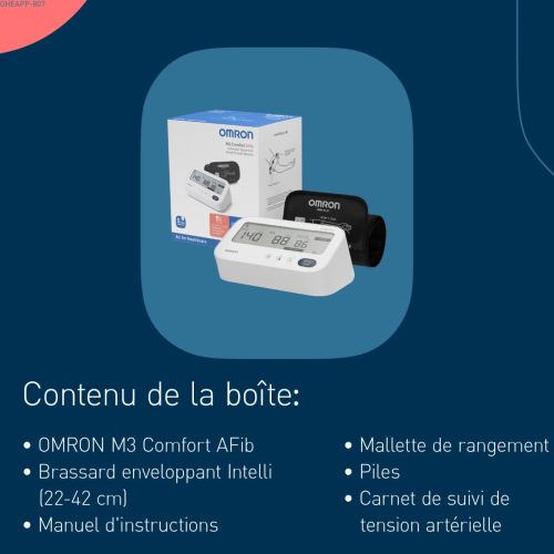 M3 Comfort Tensiomètre Electronique Afib