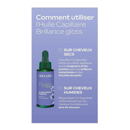 Hydra Shine Huile Capillaire Brillance Gloss 30 ml