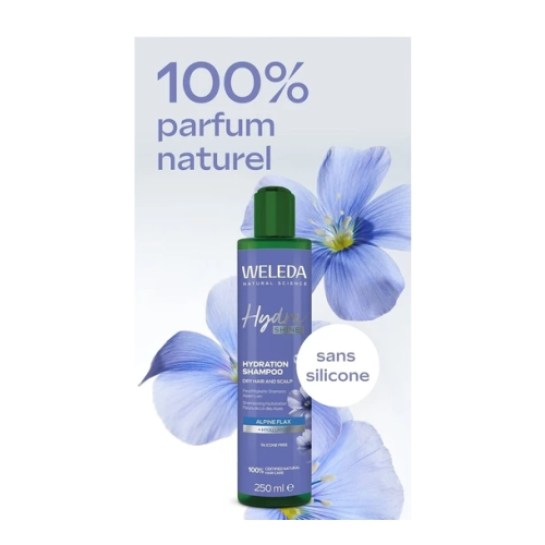 Hydra Shine Shampooing Hydratant au Fleurs de Lin des Alpes 250 ml