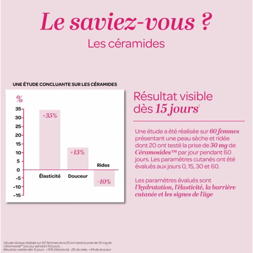 Collagène Marin 10 g + Céramides, Resvératrol 210 g