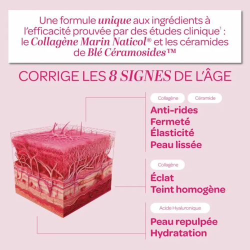 Collagène Marin 10 g + Céramides, Resvératrol 210 g
