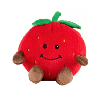 Cozy Peluches Bouillotte Fraise