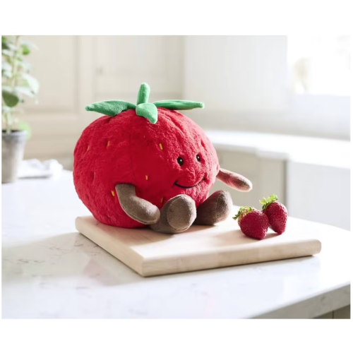 Cozy Peluches Bouillotte Fraise