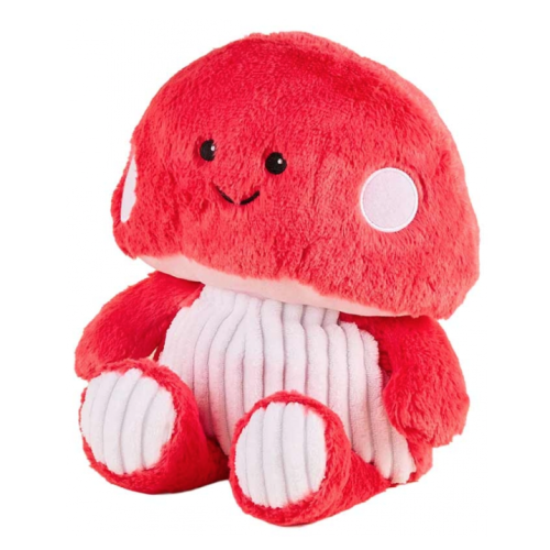 Cozy Peluches Déhoussables Bouillotte Champignon Rose