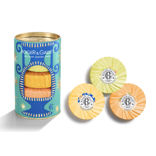 Coffret 3 Savons Bienfaisants Vanille Soleil – Néroli – Fleur d’Osmanthus