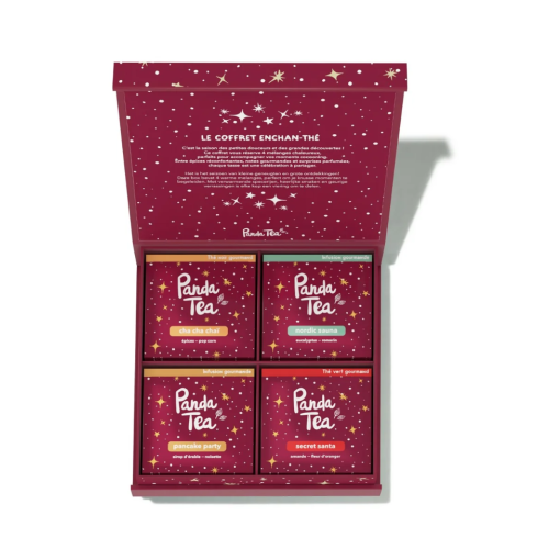 Coffret Enchan-Thé Tisanes et Thés de Noël 20 sachets