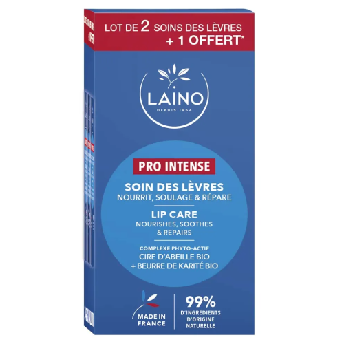Pro Intense Soin des Lèvres 3 x 4 g dont 1 Offert