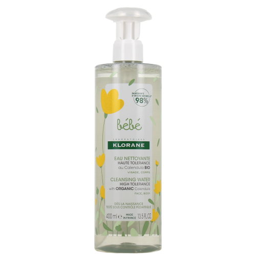 Bébé Eau Nettoyante Sans Rinçage 400 ml