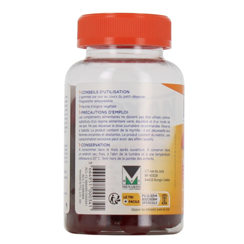 MA Vitalité Gummies 60 ans et + 60 gommes goût fruits rouges