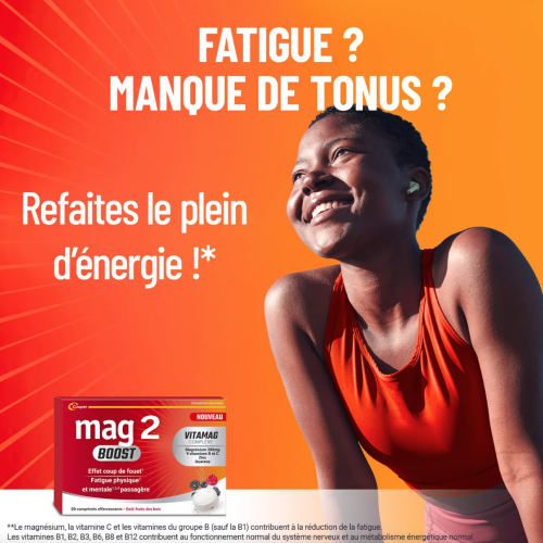 Mag 2 Boost 20 comprimés