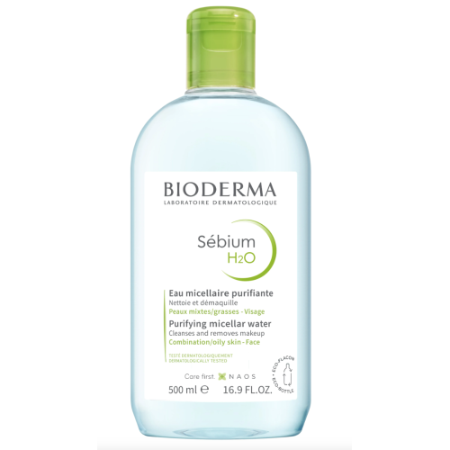 Sébium H2O Eau Micellaire Nettoyante Purifiante 500 ml