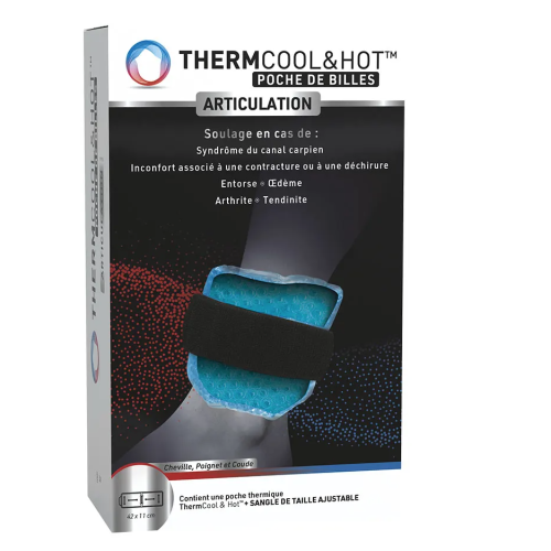 ThermCool&Hot Poche de Billes Articulation Chaud/Froid 1 poche