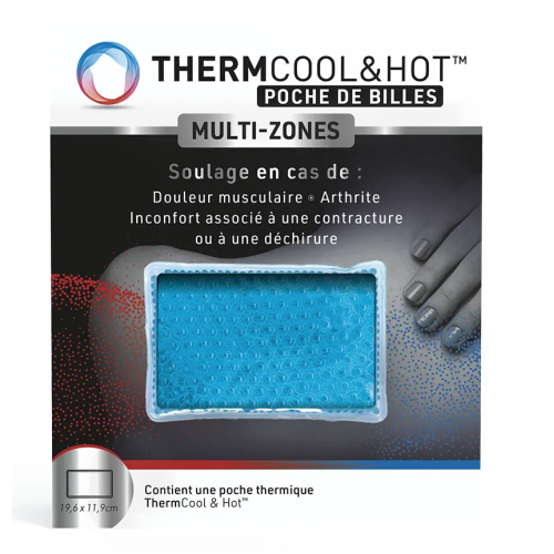 ThermCool&Hot Poche de Billes Multizones Chaud/Froid 1 poche