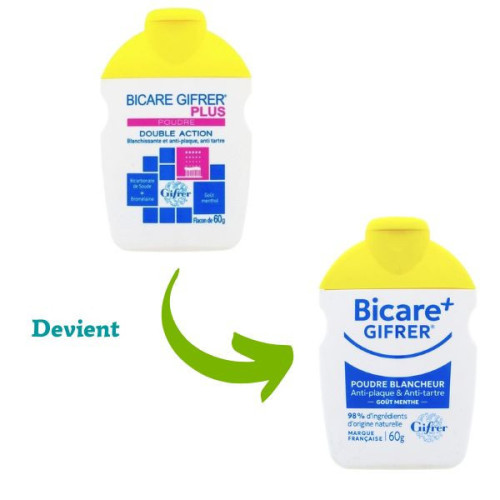 GIFRER Bicare Plus 60g - Soin Dentaire Efficace