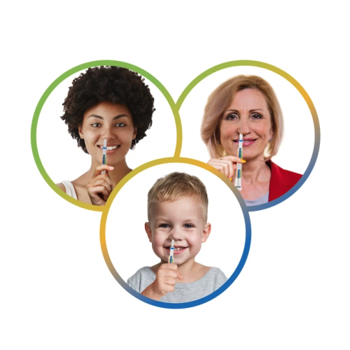 All in Triplex Test Grippe Bronchiolite Covid 1 test