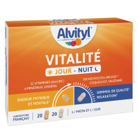 Vitalité 20 Comprimés Jour + 20 Comprimés Nuit