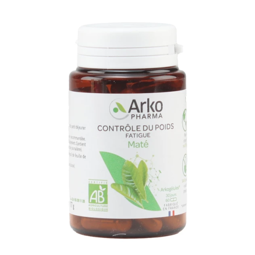 Arkogélules Maté Bio 60 Gélules
