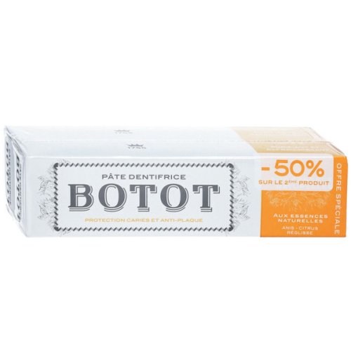 Dentifrice Anis Citrus Réglisse 2 x 75 ml