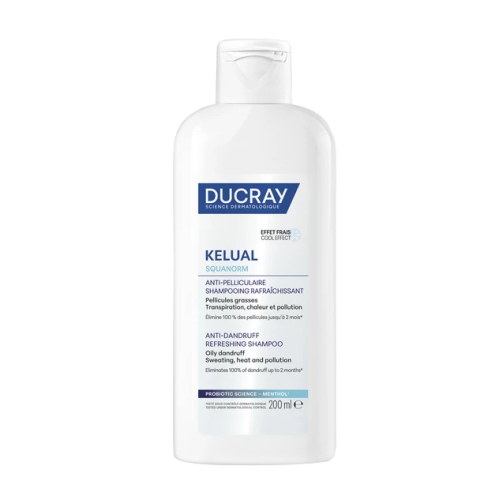 Kelual Squanorm Shampooing Rafraîchissant Anti-Pelliculaire 200 ml