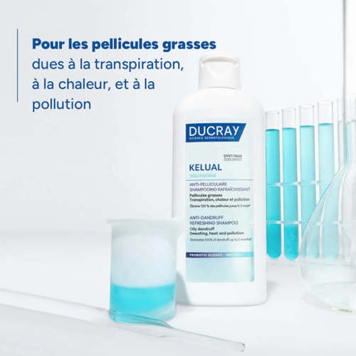 Kelual Squanorm Shampooing Rafraîchissant Anti-Pelliculaire 400 ml