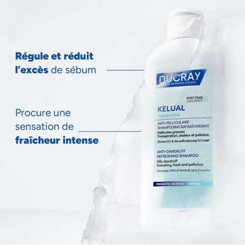 Kelual Squanorm Shampooing Rafraîchissant Anti-Pelliculaire 400 ml