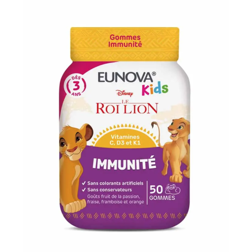 Eunova Kids Immunité 50 Gommes
