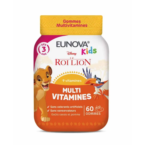 Eunova Kids Multi Vitamines 60 Gommes