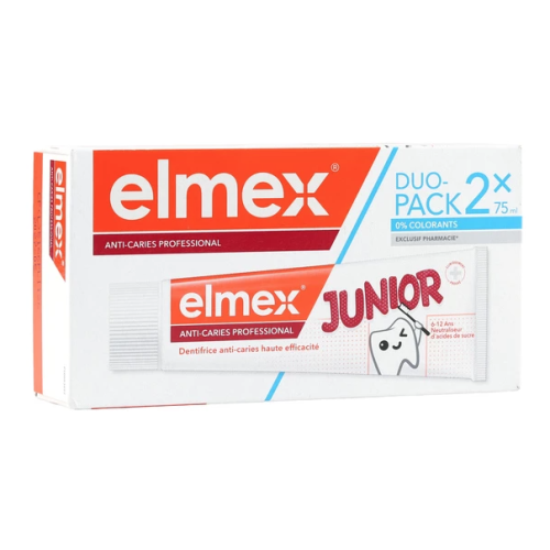 Anti-Caries Dentifrice Junior 6-12 ans 2 x 75 ml