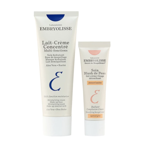 Lait-Crème Concentré 75 ml + Secret de Maquilleurs Soin Blush de Peau Détoxifiant 30 ml, Coffret